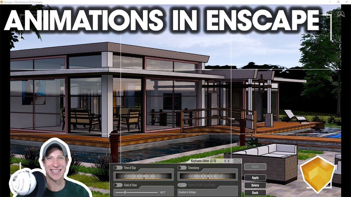 EasyRenders's tweet photo. Creating rendered flythrough animations in #Enscape from @Enscape3d is fast and easy in your #SketchUp models! Learn to use the video editor to quickly create videos here! 

https://t.co/qMbLeWp1ui https://t.co/1J8F7dPGAq