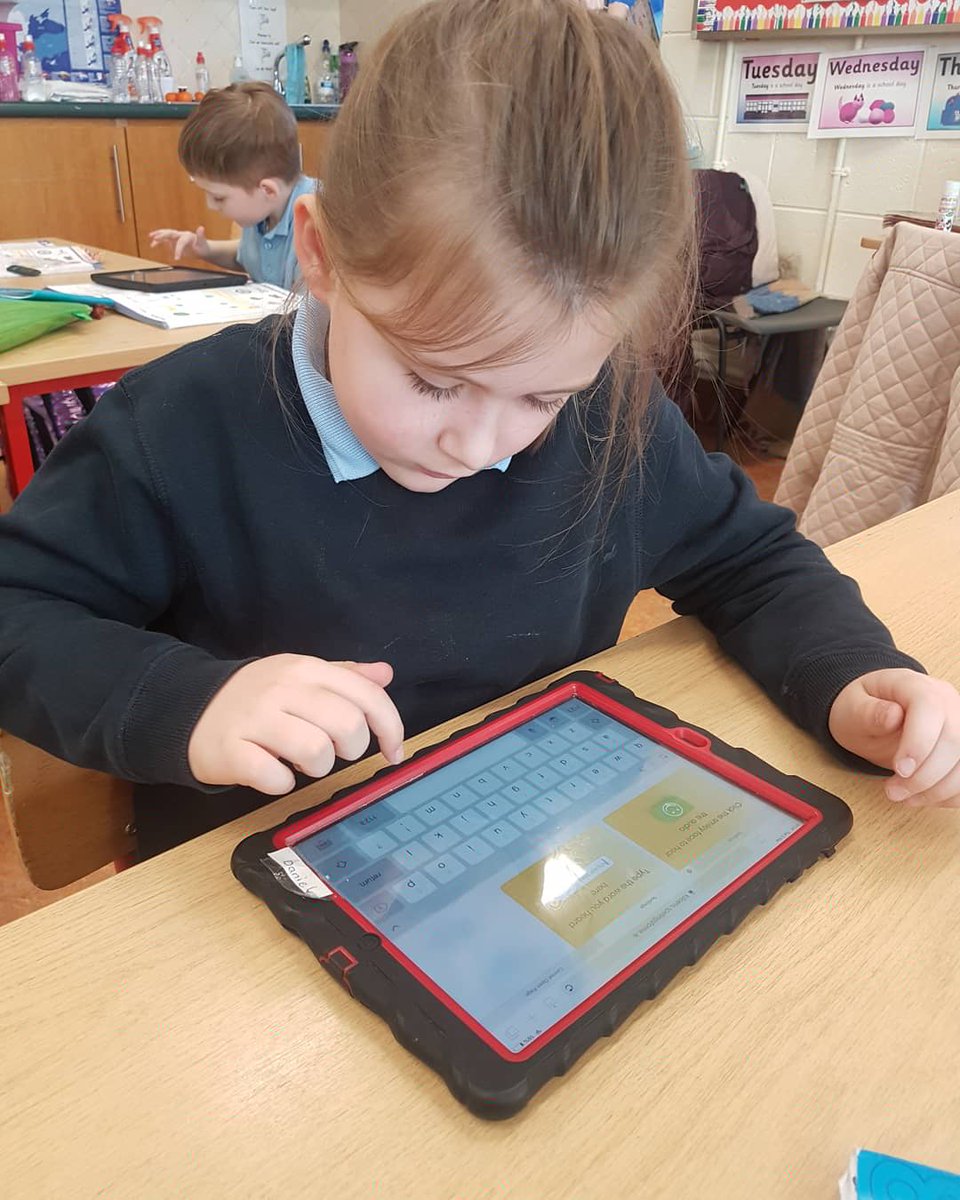 MsKane1stclass's tweet photo. We are trying out #spellingsforme in room 4! We are very enthusiastic about our spellings now! #individualspellinglists https://t.co/3cciCDW6iC
