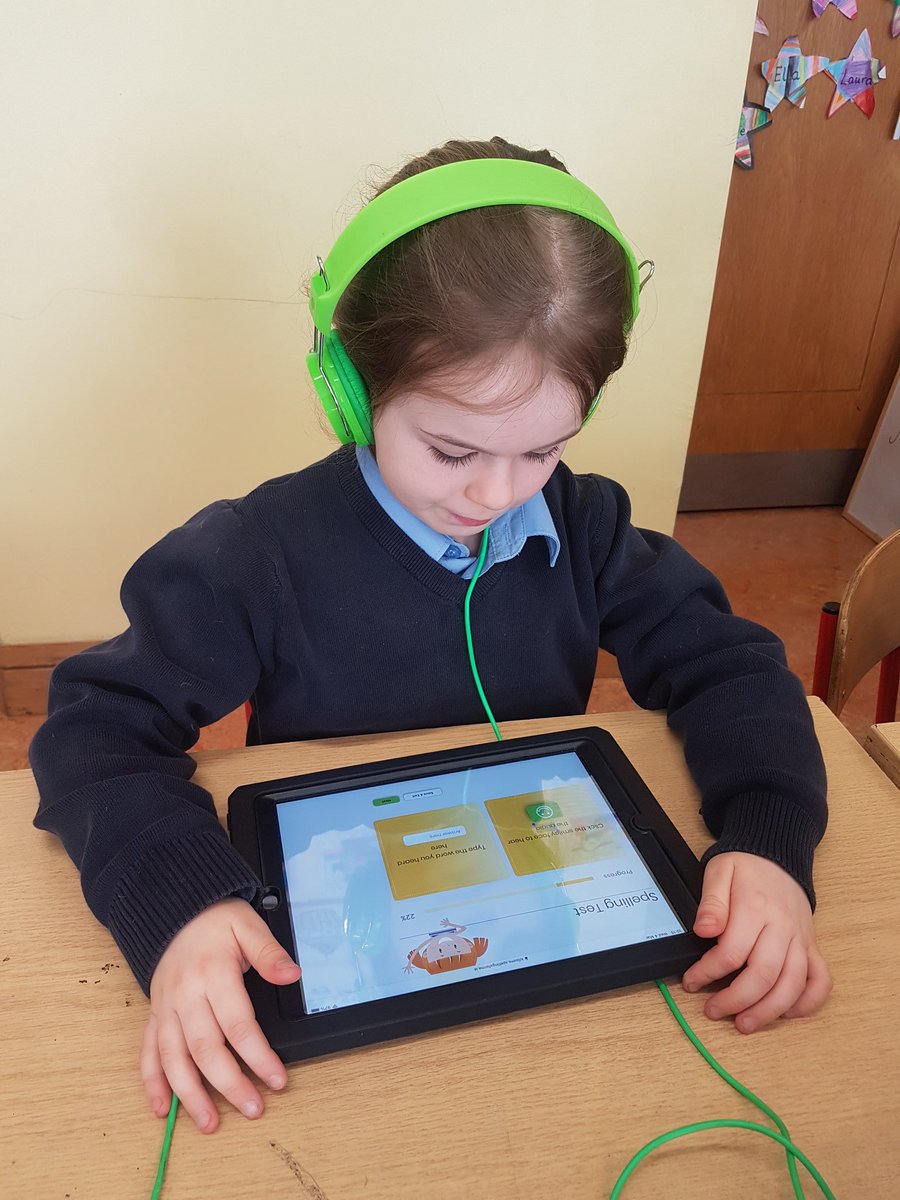 MsKane1stclass's tweet photo. We are trying out #spellingsforme in room 4! We are very enthusiastic about our spellings now! #individualspellinglists https://t.co/3cciCDW6iC