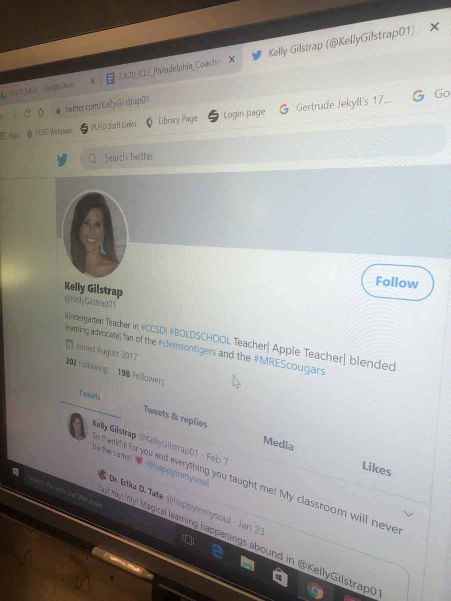 When you work with great teachers you get to show off!  Today we tore into <a href="/KGainerteacher/">Kristin Gainer</a>, @cortega2468, and <a href="/KellyGilstrap01/">Kelly Gilstrap</a>’s Twitter accounts to get inspired around incorporating rigor, relevance, and technology. #leadered #achieveit #edchat