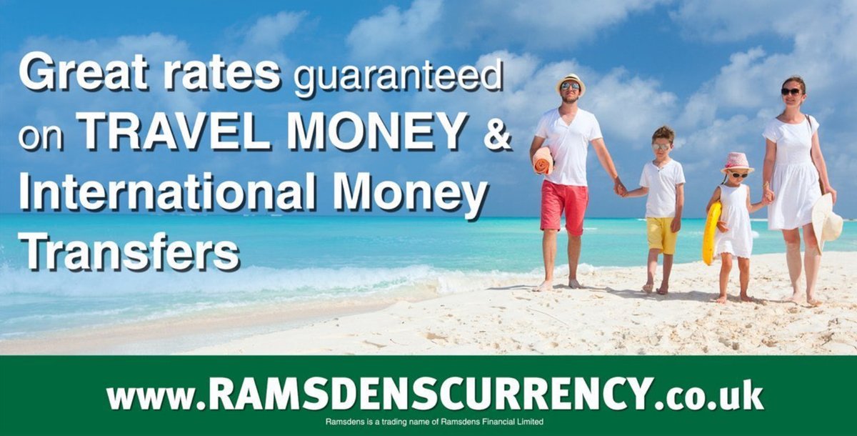 WSCKendal's tweet photo. Planning a holiday? Don't forget to get your currency from @ramsdenscash! 🏖️ 💶 💵 https://t.co/AE5cbXSeQG