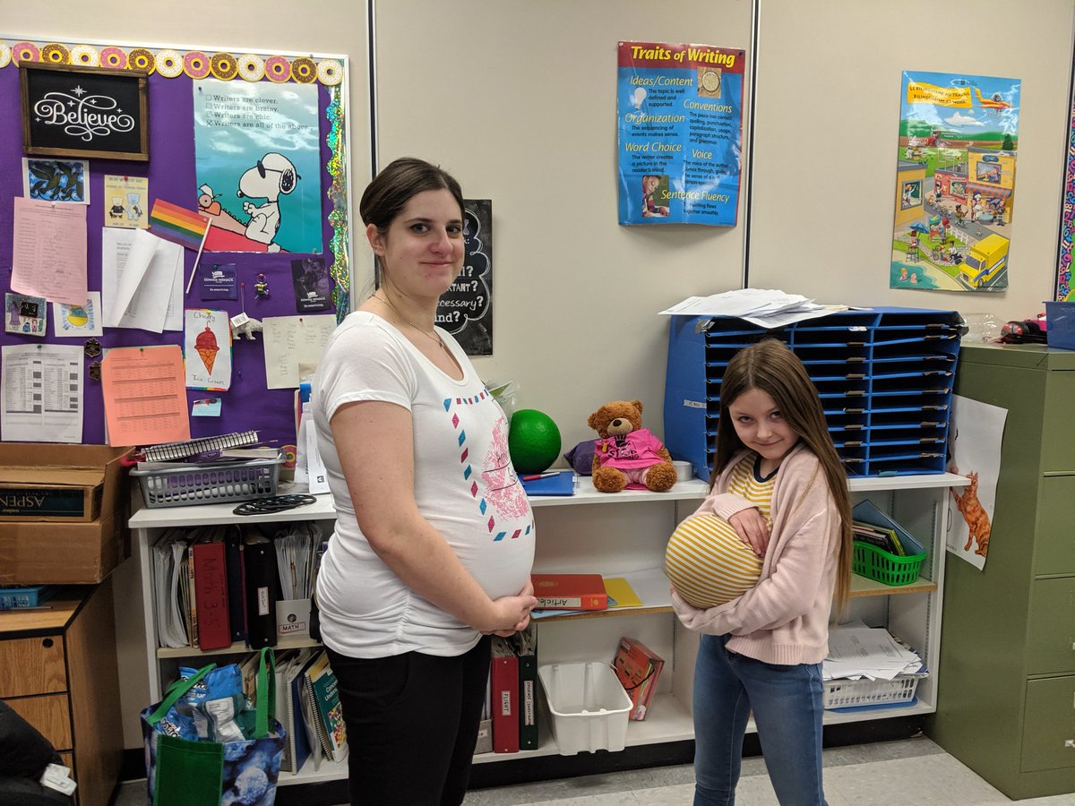 ChooCrew's tweet photo. Career Day fun in the Choo Crew! Architects, archeologists, hockey players, chefs, EMTs and DJs! But the question remains: who has a bigger baby bump, real Mrs. Choo or Career Day Mrs. Choo? 🤔 @MillsHaven https://t.co/tS8zPH7xOh