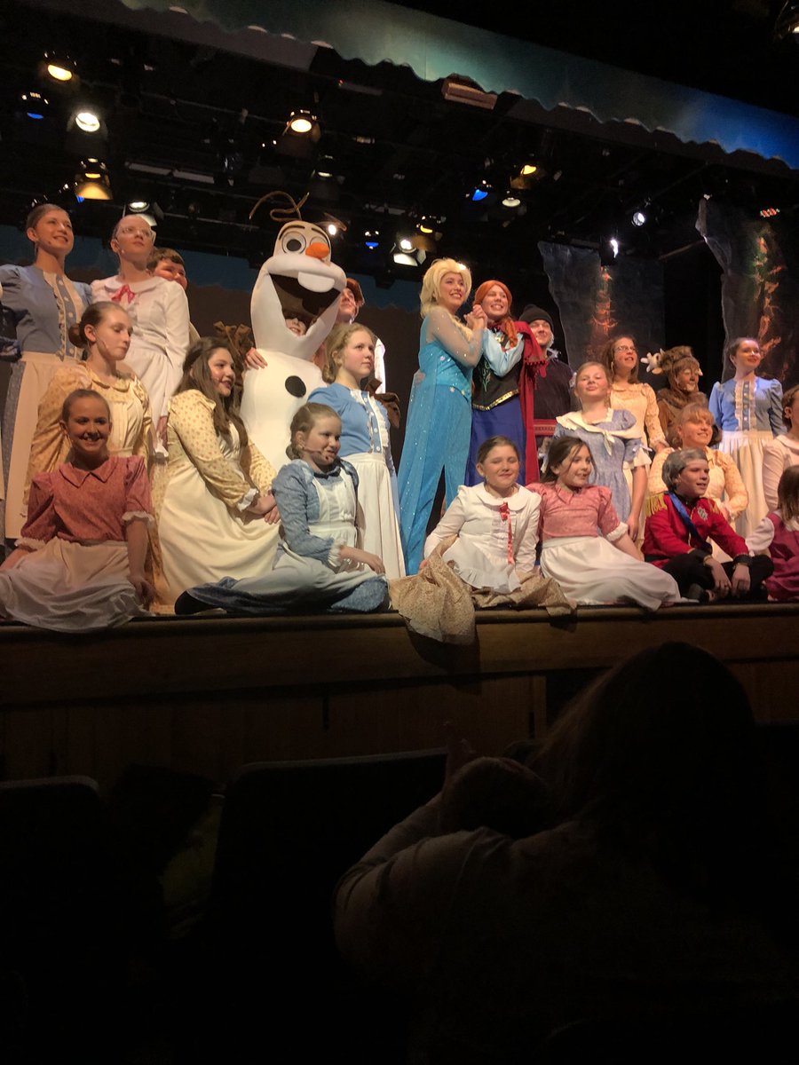 Thanks Mrs. Lorentz for organizing an incredible trip to Frozen The Musical. We experienced a magical morning <a href="/STC_Walkerton/">St Teresa Walkerton</a>