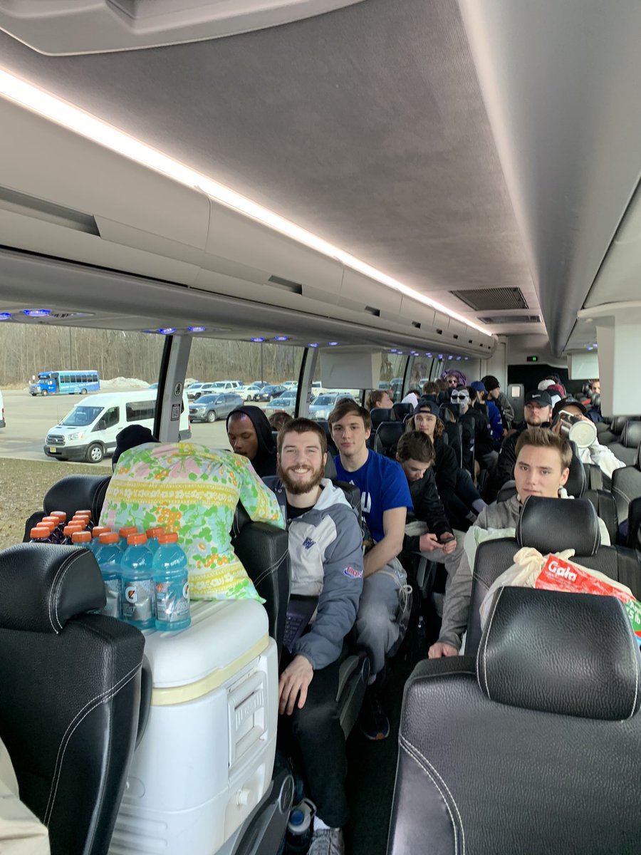 GVSULAX's tweet photo. Wheels up to #JudgementWeekend four minutes ahead of schedule. A coach’s dream! 

#lax #lacrosse #letsgolakeshow https://t.co/uMHQGMVO0Z