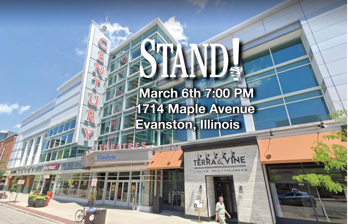 Hey #Chicago. Don't miss the #USPremiere of the #StandMovieMusical - described by ReelChicago as "#Hamilton meets #FiddlerOnTheRoof meets #WestSideStory" Friday, Mar. 6th at the <a href="/jccchicago/">JCC Chicago</a> #ChicagoJewishFilmFest. Tickets:  jccfilmfest.jccchicago.org/films-2020/sta… <a href="/AFLCIO/">AFL-CIO ✊</a> #Jewish #1U #Solidarity
