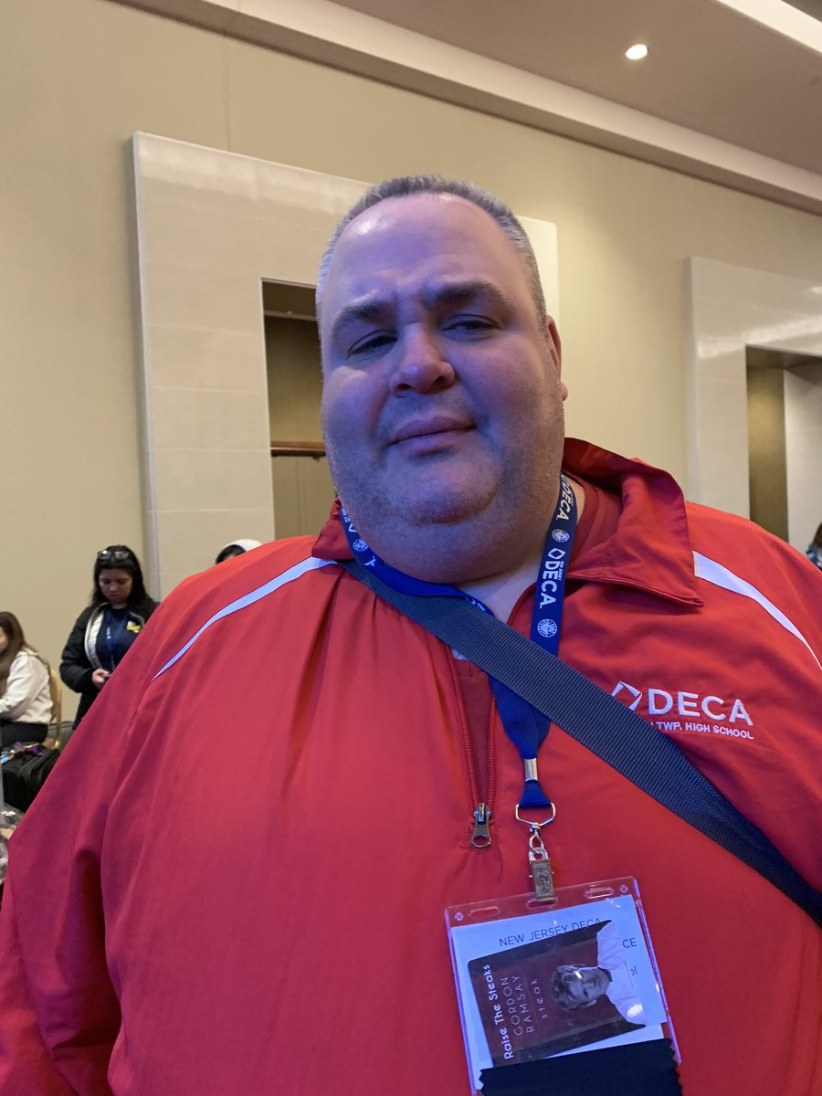 OceanDeca's tweet photo. Appreciation post for our wonderful advisor @MrGColon. You’re the best, we love you!! #appreciation #advisor #othsdeca https://t.co/bBE6tgcFjE
