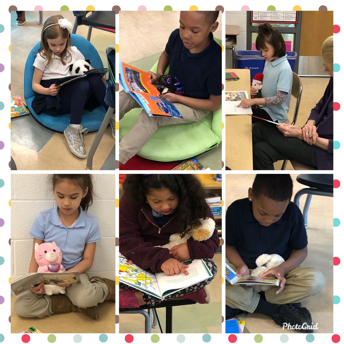 A_Groff13's tweet photo. I was soo busy I forgot to post yesterday!! We had an If I Ran a Zoo theme with stuffed animals!! Loved seeing their increased engagement just by adding a stuffed animal to their reading routine!! #readreadreadandloveit💗 https://t.co/iK1iKDEcv3