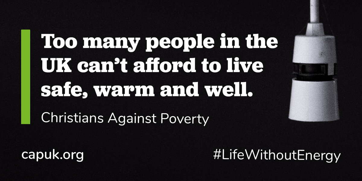 CAPuk's tweet photo. STAT: More than half (55%) of CAP clients have rationed their energy use at some point in the last two years. #LifeWithoutEnergy https://t.co/vRo3vFnvM1