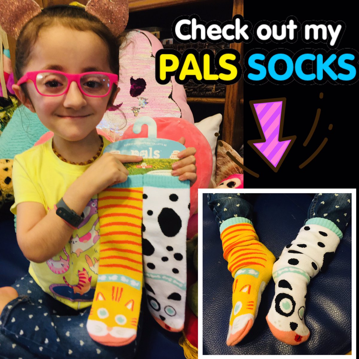 SammiHaneySassy's tweet photo. ❤️ my new @PalsSocks They are socks that don’t match, 2 different friends, to inspire sympathy & inclusivity. We don’t have to match to be besties #palssocks #wedontmatch #socks #sillysocks #sockstyle #socksofinstagram #sockselfie #sockswag #socksgirl #sammihaney #raisingdion https://t.co/KRvAu3J8HB