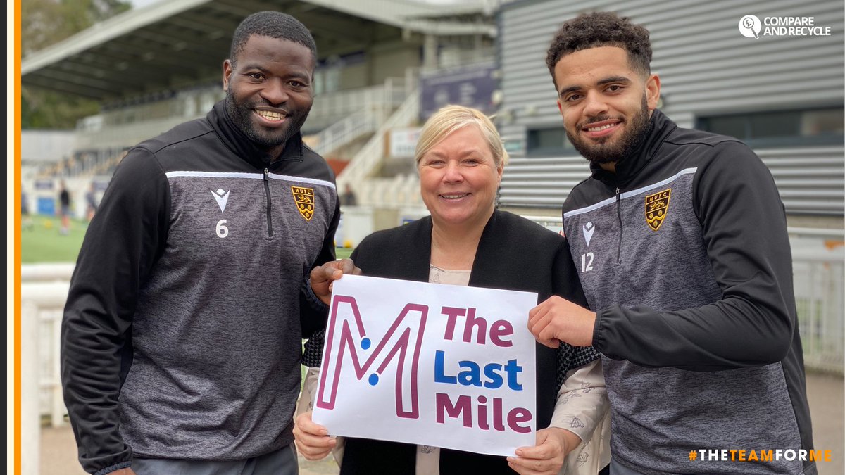 George Elokobi and Noah Chesmain have signed up for The Last Mile.
 
Join them on Jubilee Square (outside Maidstone Town Hall) from 13:00 on Saturday.
 
maidstoneunited.co.uk/2020/03/join-g…