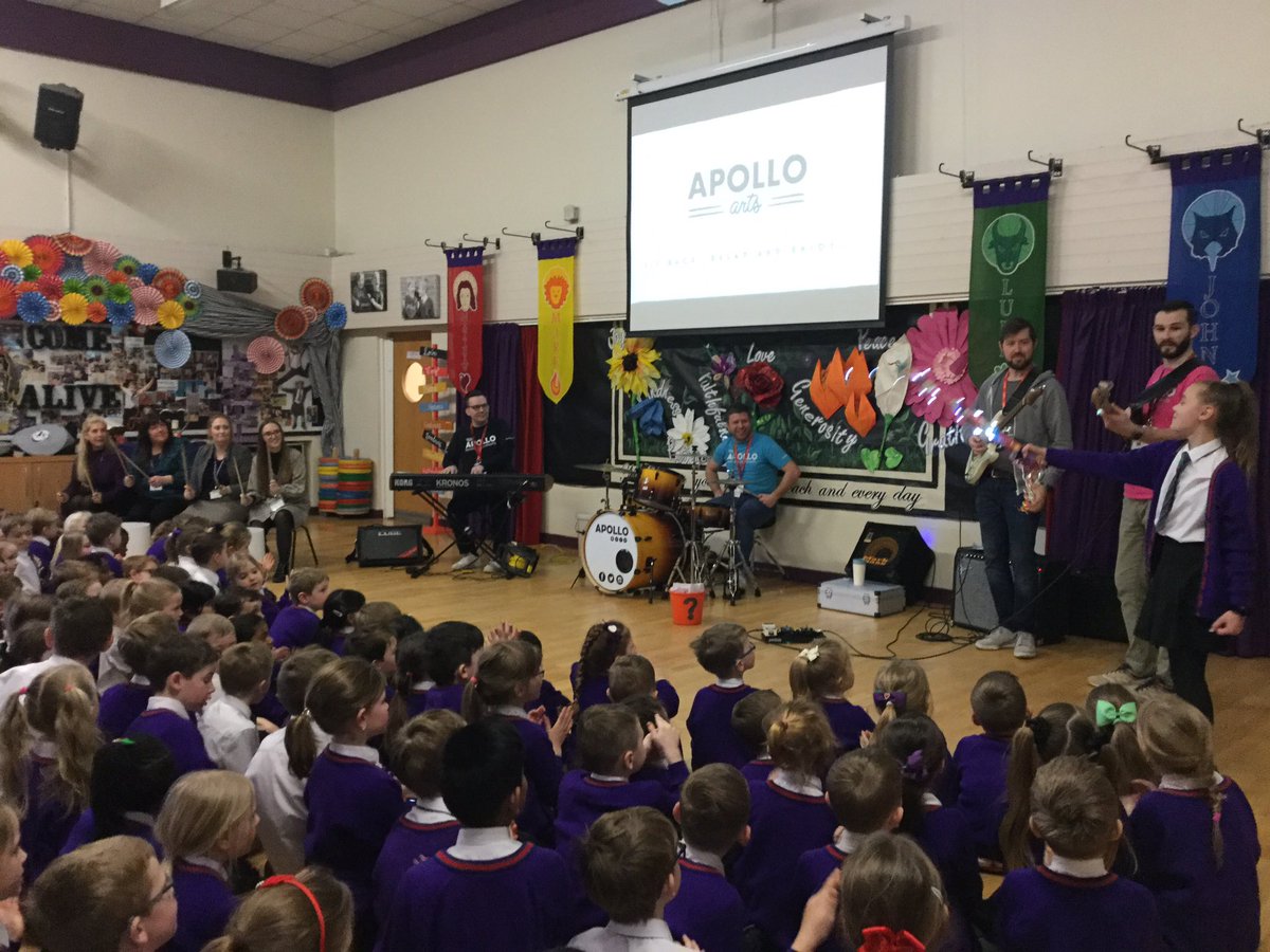 StTheresePri's tweet photo. What a fantastic morning we had with @loveapolloarts yesterday! https://t.co/4pH36w8kc7