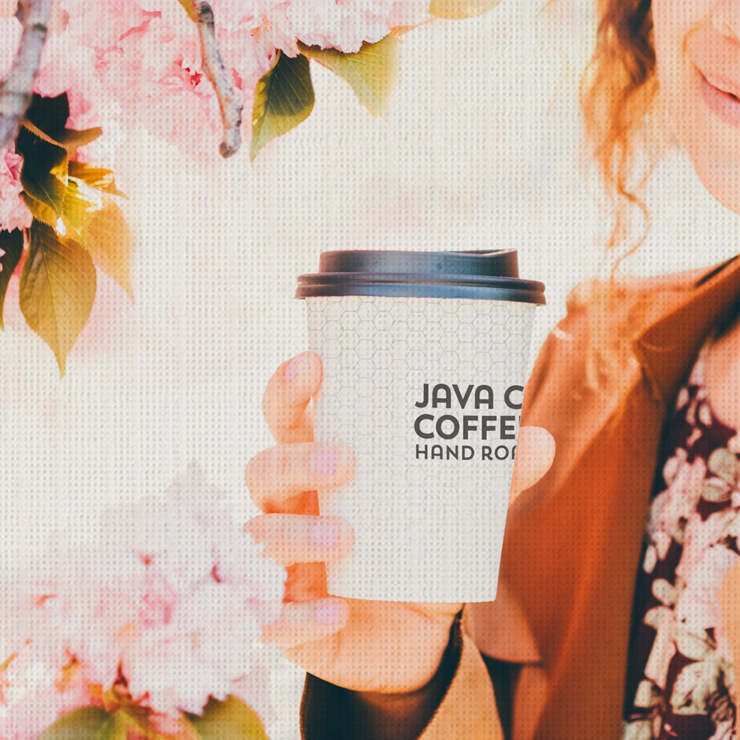 Java_City's tweet photo. Spring came early to welcome our Cherry Blossom Latte! #FeaturedLatte #JavaCity #Floral #CherryBliss #Coffee https://t.co/6lLEQXjjC3