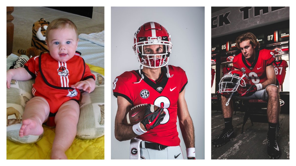 Jared Zirkel has drilled a 59-yard field goal in a game. The 6-foot-3 Texan had an FBS-level kickoff leg a year ago. He will be an automatic touchback machine for UGA. Yet as it turns out, he was born to be a Bulldog: bit.ly/2uT76jr