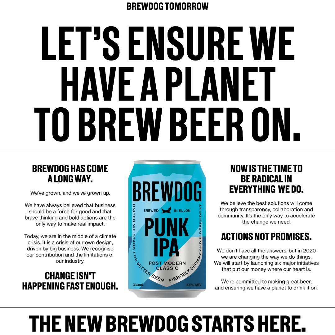 LET'S ENSURE WE HAVE A PLANET TO BREW BEER ON
CANS X EQUITY

31 more days to go...
FIFTY CANS = ONE BREWDOG SHARE

brewdog.com/uk/community/c…