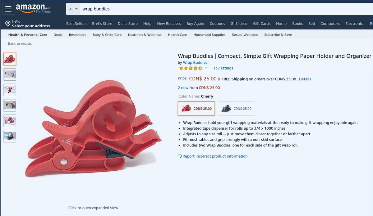 wrapbuddiesco's tweet photo. How are ya now, all our neighbors to the north! Wrap Buddies are now available on amazon in Canada! Add a set to your next order and enjoy Candian shipping rates instead of international from the US. 
https://t.co/cH7Cy6Qoi8 https://t.co/ja8OVlmg9W