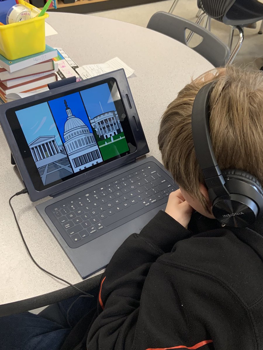 AbbeyUpton's tweet photo. Using our @brainpop to learn more about the Articles of Confederation in Social Studies today! #CRFamily #cre219 https://t.co/uj1J5NVdbf