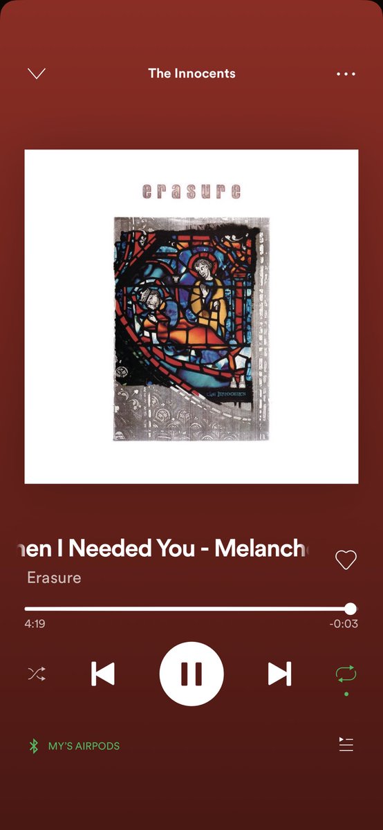 cad2976's tweet image. Me acuerdo cuando salio el casette de la #Z95 con “when i needed you” de erasure como inedito (lo era). Y tambien era feliz. @bbsanzo