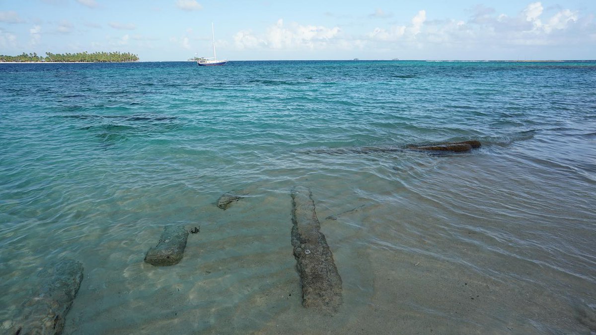 OceaniaEMA's tweet photo. Las poblaciones que habitan en islas de baja altitud son especialmente vulnerables a los impactos del cambio climático, como el aumento del nivel del mar. https://t.co/gzstY6QWFe