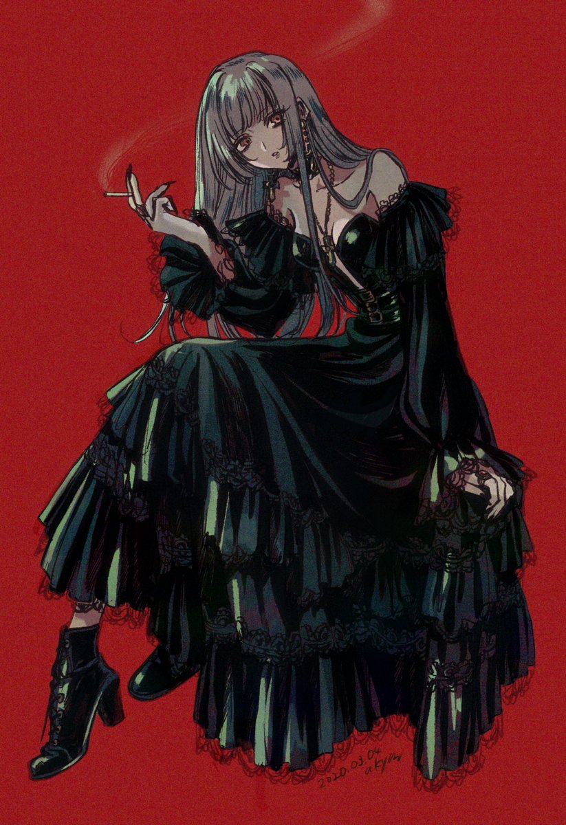 「魔女系スタイル 」|あきやまえんま😈のイラスト