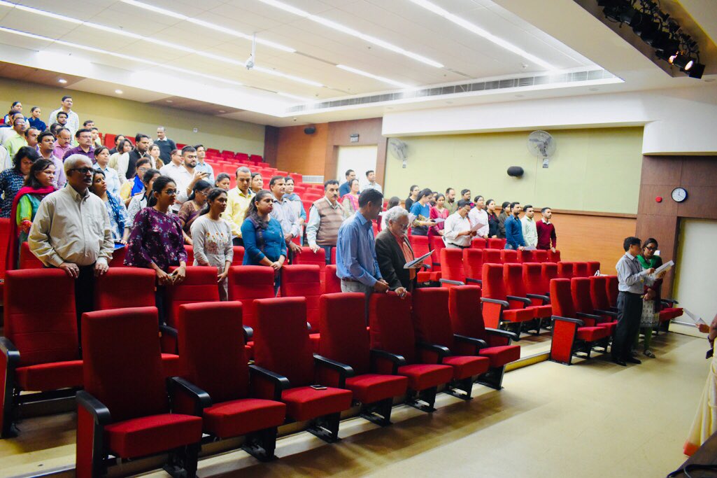 NCWIndia's tweet photo. We believe that the countries of the world that appear clean are so because their citizens don't indulge in littering nor do they allow it to happen. Staffs of #NCW took the #SwachtaPledge.
#SwachBharat
#KeepIndiaClean https://t.co/09Bw5Be8RV