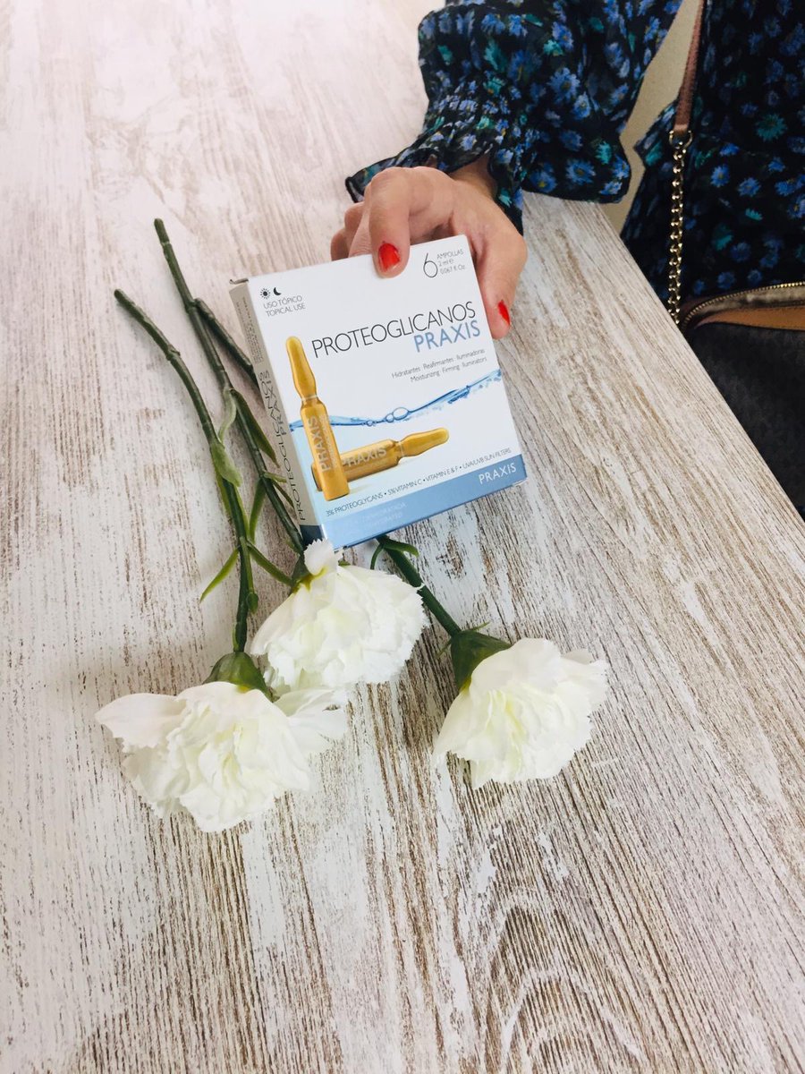 Es tiempo de flores💐 y PROTEOGLICANOS
Consigue una piel sana y rejuvenecida gracias a los proteoglicanos de laboratorios praxis