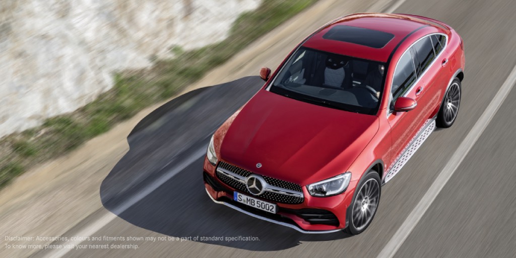 MercedesBenzInd's tweet photo. A new age of style dawns in India. Meet the latest Star in our range, the Mercedes-Benz GLC Coupé. #StrengthFromWithin #StyleMakesAStatement https://t.co/MPdudzBkn3