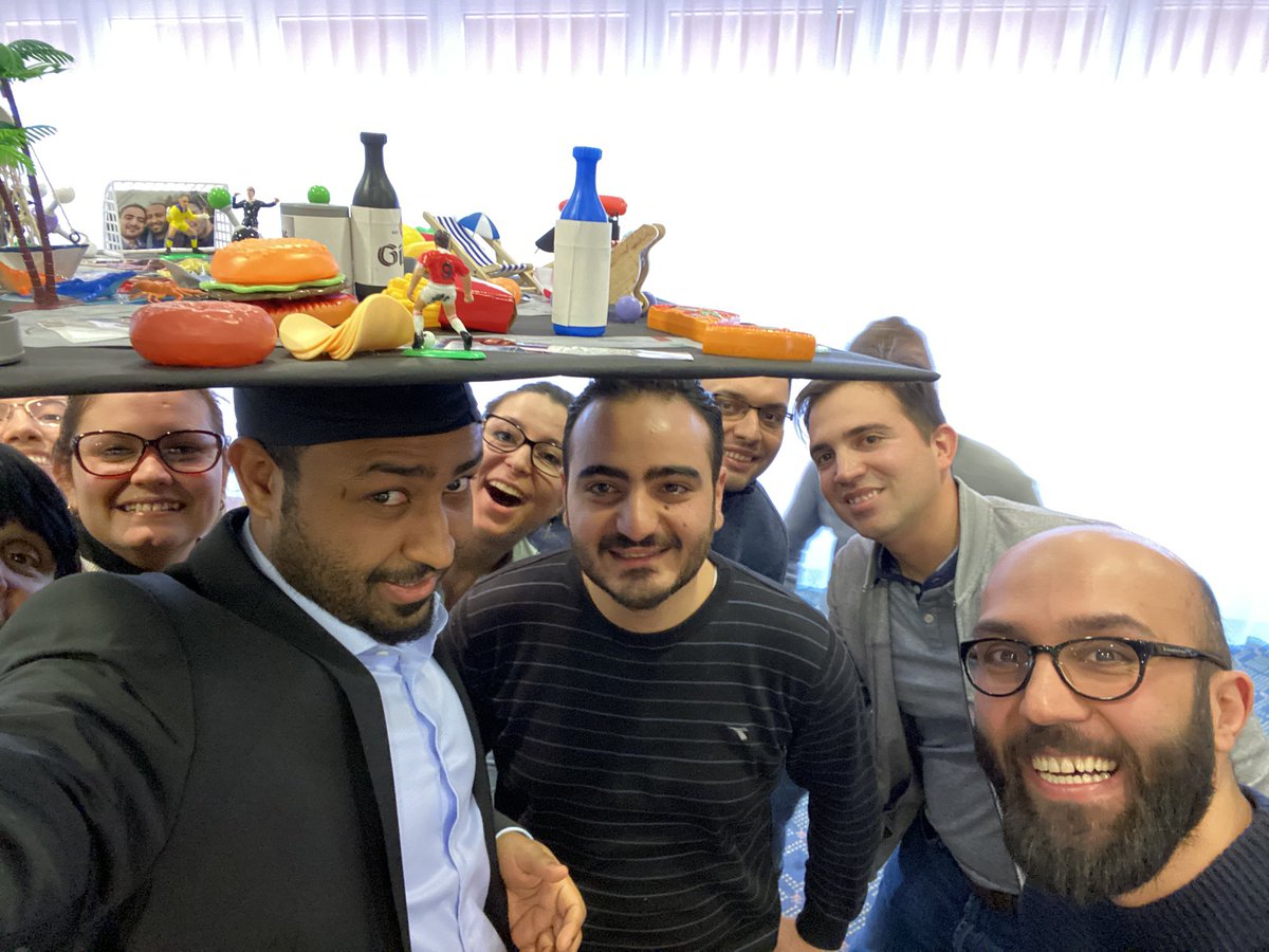 KemeleEndris's tweet photo. Got the biggest PhD hat! Crafted by @TIB_SDM family. Thanks all! https://t.co/S8g9M3ZkfT