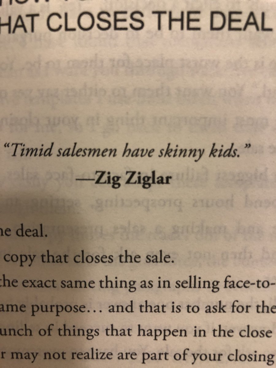 Timid salesmen have skinny kids <a href="/TheZigZiglar/">Zig Ziglar</a> #quotes #adsales101