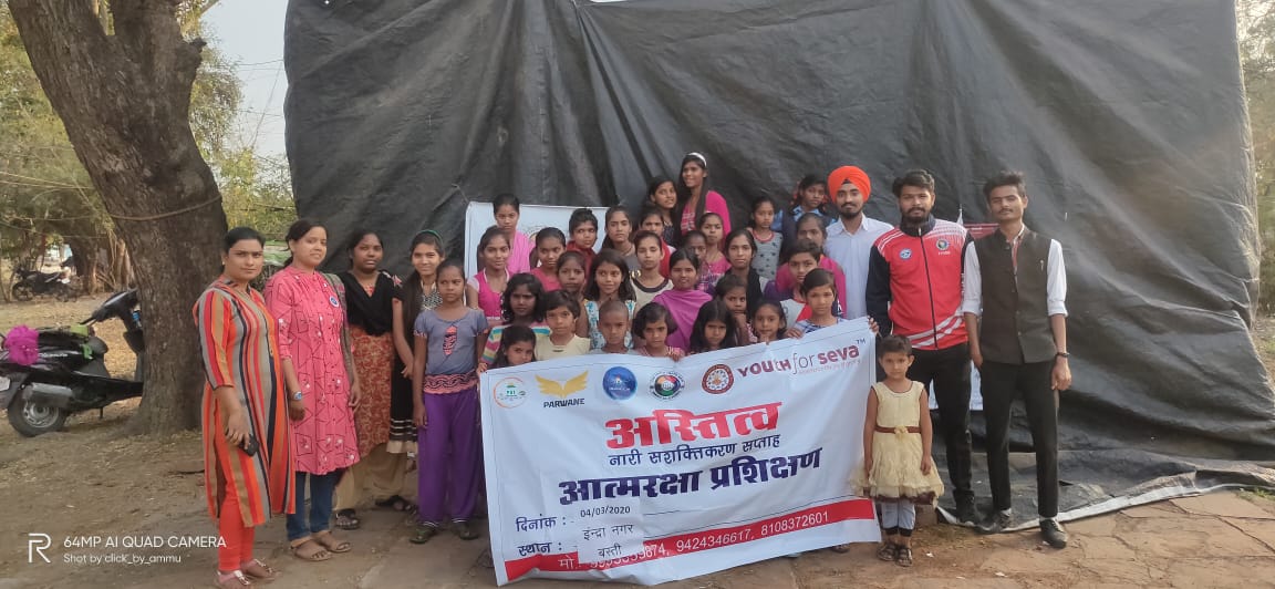 PalSociety's tweet photo. अस्तित्व इंदिरा नगर पिपलानी में एंजेल्स संस्था एवं पल रिसर्च एंड वेलफेयर सोसाइटी संस्था के द्वारा महिला दिवस के उपलक्ष में साप्ताहिक कार्यक्रम संपन्न हुआ
#Angelessociety
#PALSociety
#YouthforSeva
#Theyouthsotokankaratedoacademy
#Parvanegroup
#ISRD
#Womanday https://t.co/2E7xnIM0Mt