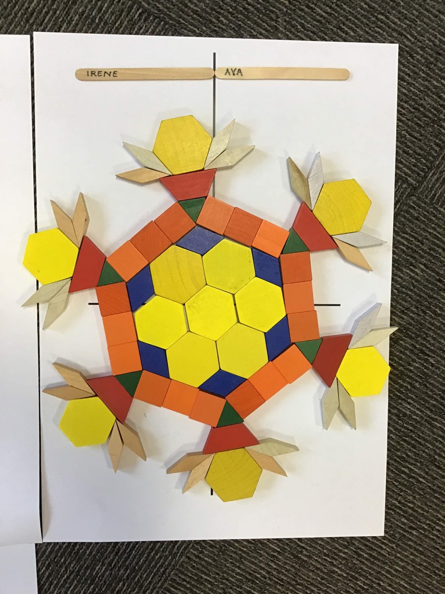 Simon_Gregg's tweet photo. Some fantastic symmetrical pattern block designs https://t.co/TYmabRTVwR