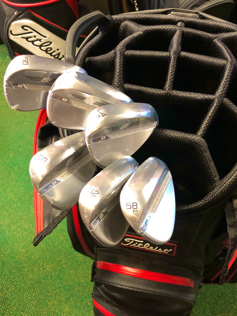 ScottCurtisGolf's tweet photo. New Titleist SM8 Wedges Have Arrived - Come And Try Them With The Use Of Trackman 4 Technology @TrackManGolf @PaulThomasGolf https://t.co/EpzzdDQwTH