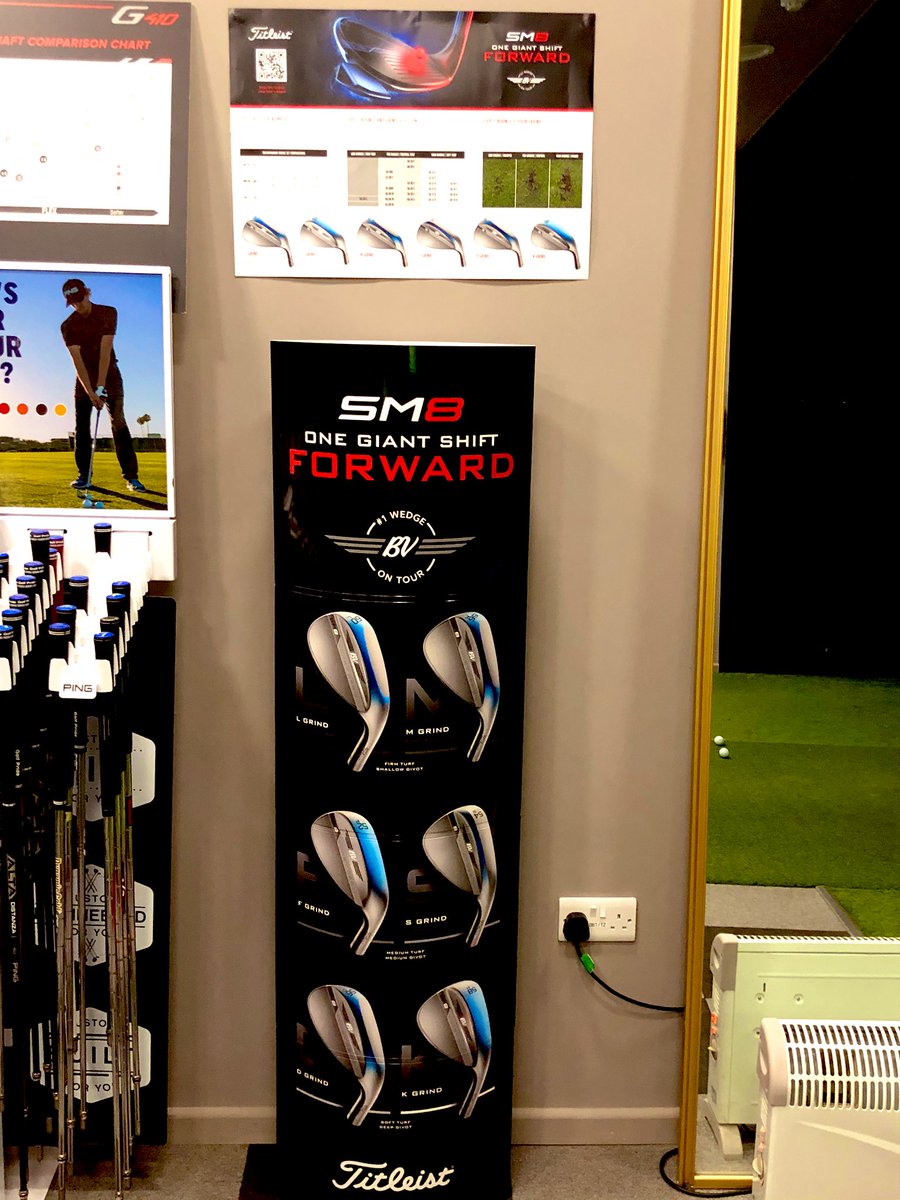 New Titleist SM8 Wedges Have Arrived - Come And Try Them With The Use Of Trackman 4 Technology @TrackManGolf <a href="/PaulThomasGolf/">Newport Golf Pro</a>