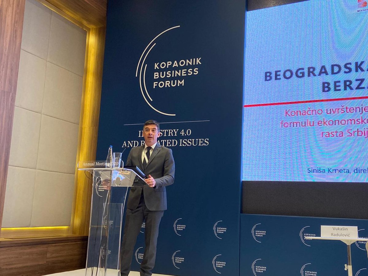 Belgrade Stock Exchange tweet media