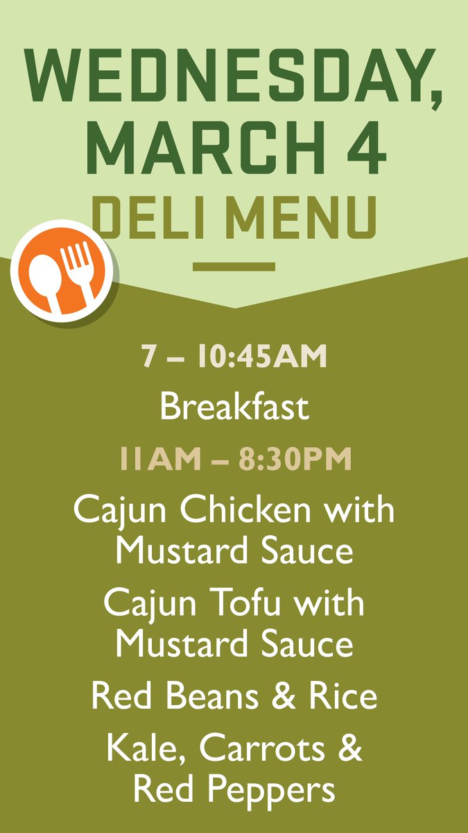 Let us cook for you!