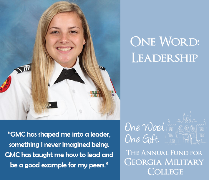 We are so grateful that Georgia Military College inspires our students and teaches them the true value of leadership! Prep School Cadet Abby Greer shared about her leadership journey in the most recent Word of the Week essay: alumni.gmc.edu/community-hubs…
