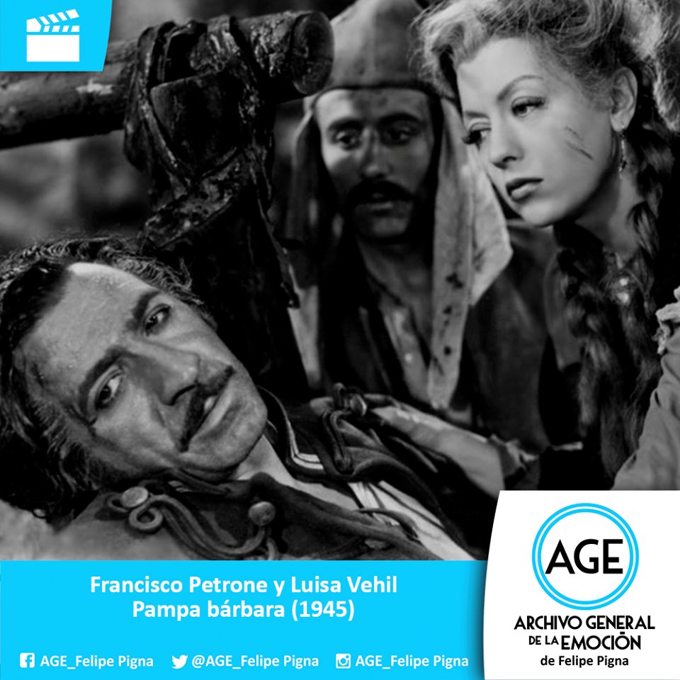 AGE_FelipePigna's tweet photo. Francisco Petrone y Luisa Vehil en Pampa Bárbara #ArchivoGeneraldelaEmocion #Decada1940 https://t.co/ghmQaxLZfZ