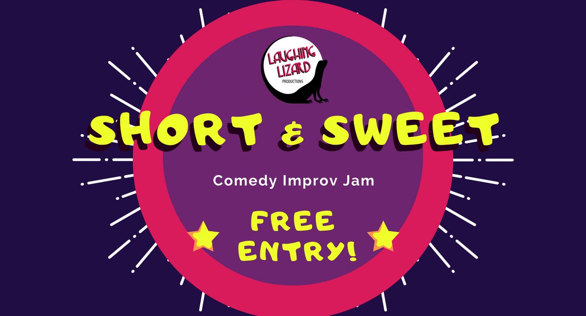 ComedyShortsBER's tweet photo. Tonight at 800A in Wedding! The Short &amp; Sweet Improv Jam is an open stage for anyone who wants to practice or try out short-form comedy improv. No matter your experience level, we've got an improv game for you! Everyone can join and anyone can play! https://t.co/nysoPIRe6o
