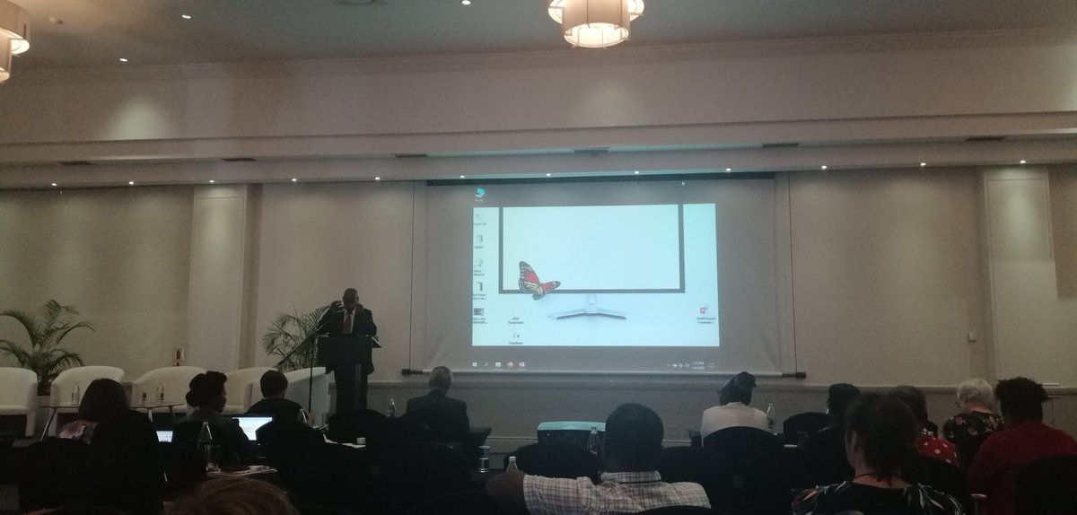 Research_Ambit's tweet photo. Honorable Minister of Health Dr. @DrZweliMkhize keynote address at the @Cebha01 @cebhc Non-Communicable Disease Research Symposium. #evidence4NCDs https://t.co/yjHn109Cu5