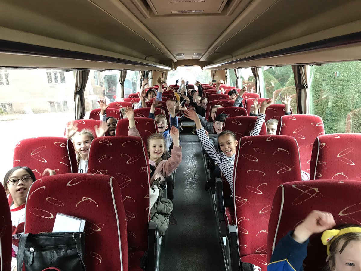 StBernsPrimary's tweet photo. We have had a fabulous time but all good things must come to an end. Thank you @condoverhall for a great few days. We’ve had so much fun! Home time now! #Year3 #resdential https://t.co/qgtyqL8uX5