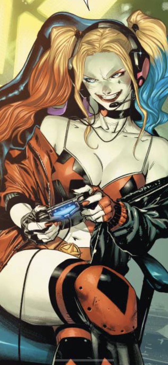 GalaktixGG's tweet photo. CONFIRMED. HARLEY QUINN PLAYS PS4. 

#Batman90 https://t.co/zdlbtFtwqs