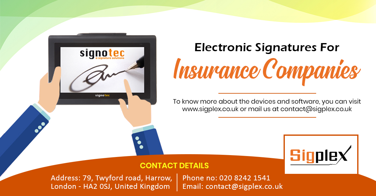 Sigplex's tweet photo. Electronic Signatures For Insurance Companies | Sigplex UK
Read more - https://t.co/mujB67qVJ5
#digitalsignature #electronicsignature #esignature #createdigitalsignature #createelectronicsignature #electronicsignatureinword #London #UK #sigplex https://t.co/LqgSVpcCFm