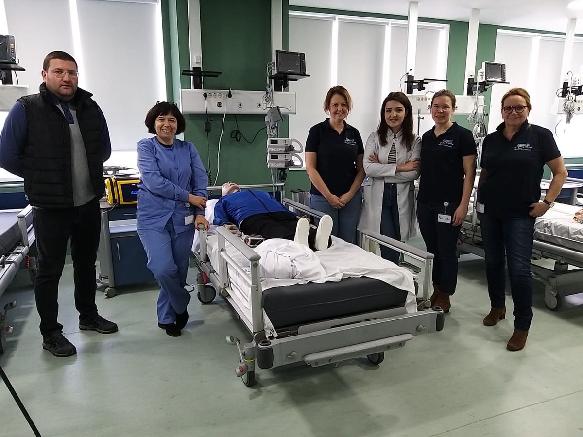 abcdeSIM's tweet image. @abcdeSIM @NVUniversity3 Georgia great success! Preparation w/ #ABCDE #elearning @VirtMedSchool ensured an equal start level despite the diversity of the #MedicalProfessionals, pediatricIC, neonatologist, orthopedist, traumatologist, internist to rheumatologist #medicalsimulation