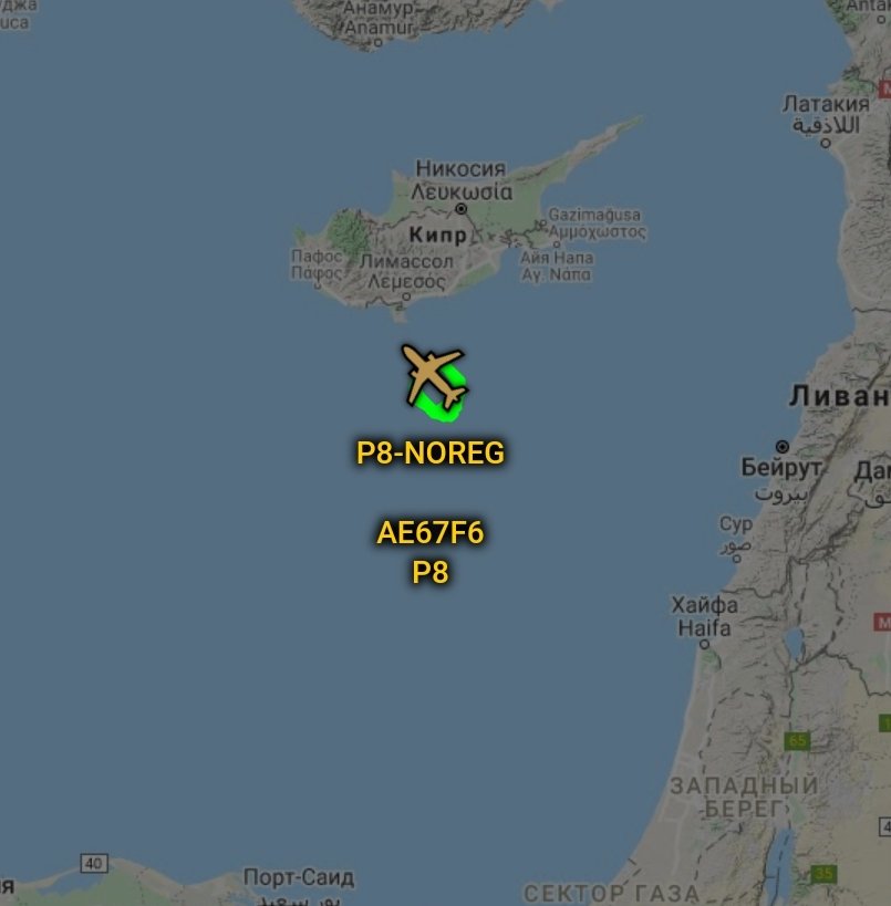 is_keelu's tweet photo. U.S Navy
Boeing P-8A Poseidon
Spotted off the coast of #Cyprus
#AE67F6 #P8 https://t.co/dne0FUGLpf
