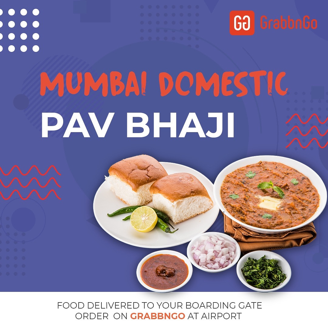 GrabbnGo's tweet photo. So what if domestic flights don't serve you PSV Bhaji. By ordering it on GrabbnGo, you still can enjoy a scrumptious meal of Pav Bhaji in your flight.
#NeverFlyHungry #GrabbnGo #GrabbnGoHaiNa #foodie #foodofinstagram #espresso #espressoonthego #expressoyourself #footista https://t.co/FFn5nPkm5L