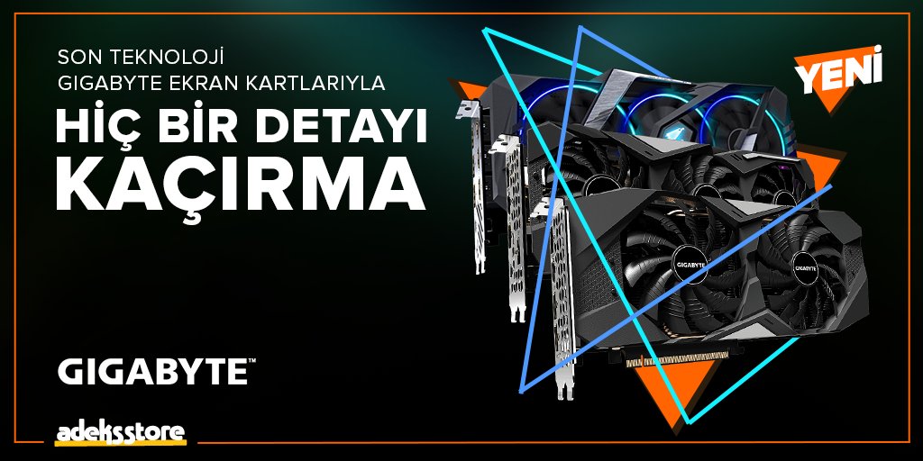 Gigabyte ekran kartlarında müthiş fiyatlar AdeksStore'da

#adeksstore #adeks #gamig #gamer #videogames #games #game #fortnite #twitch #pc #gaming #kulaklık #pcgaming #gta #videogame #pubg #follow #streamer #esports #streamer #streamers #streaming

👉 bit.ly/GigabyteAdeksS…