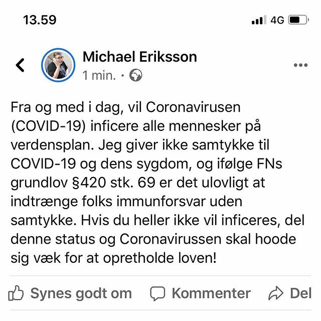 SonMichael's tweet photo. 🚨 DEL DEL DEL 🚨
Sådan undgår du Coronavirussen!
.
#CoronaVirus #Covid19 #Meme #Joke #Humor #ForSjov #PaludanSlapAf https://t.co/eJk1lphUGl https://t.co/2meU5l12Xj
