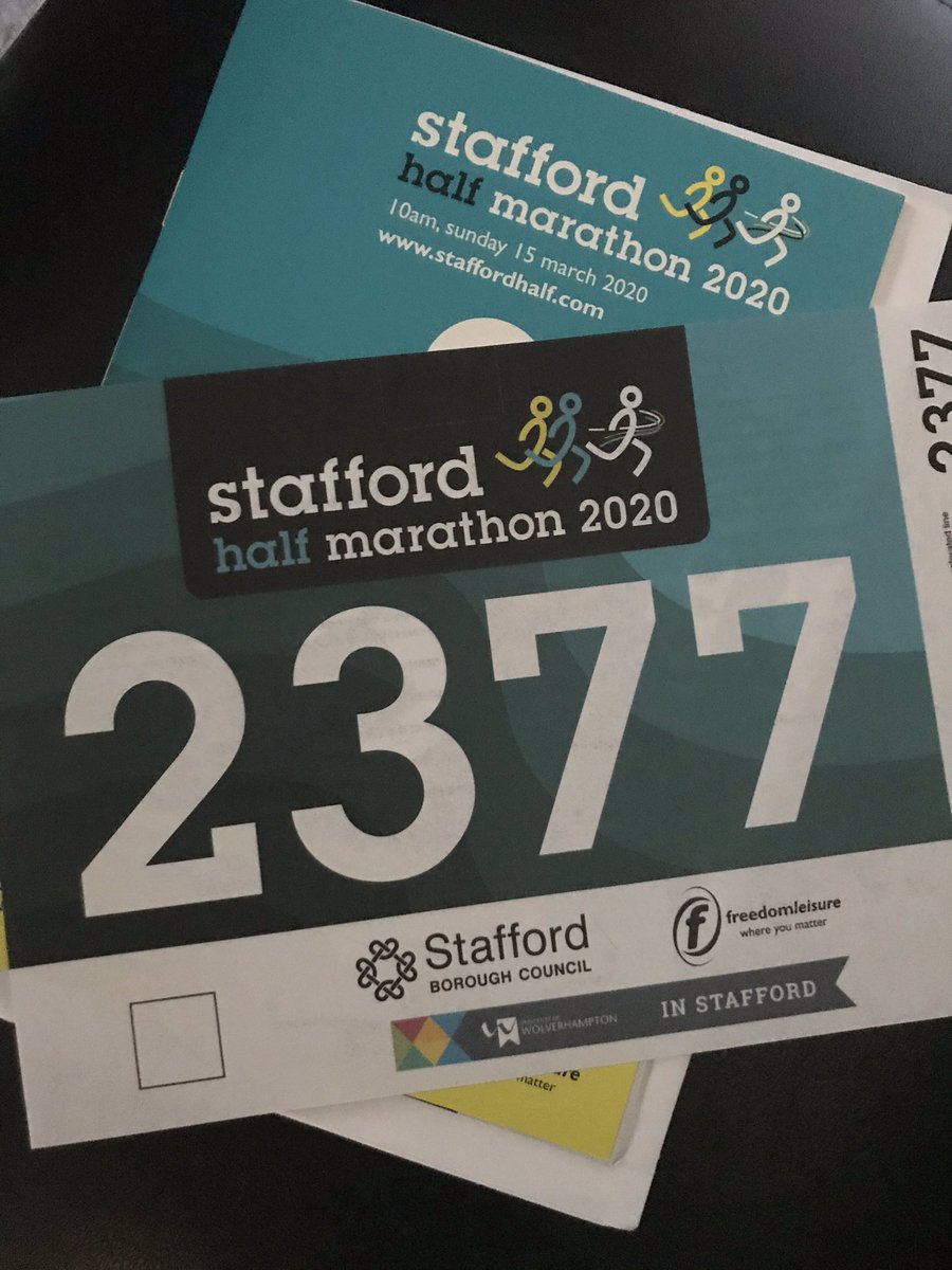 BriShaw81's tweet photo. Favourite kind of post!! πππ
Race number thru for @StaffordHalf
Thanks to @PBpacers and my @PacePockets Iβll be helping the 2:15 runners to get to the finish on time with some fun along the way!
#StaffordHalf
#visorpacer #neverpacealone π #PBpacers https://t.co/bD65urC3PF