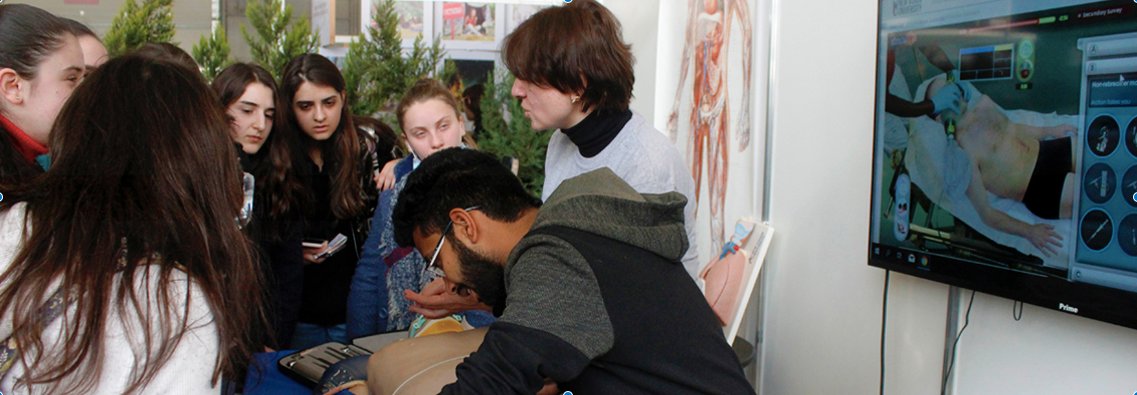 <a href="/abcdeSIM/">abcdeSIM</a> <a href="/NVUniversity3/">New Vision University</a> Georgia great success! Preparation w/ #ABCDE #elearning <a href="/VirtMedSchool/">VirtualMedSchool</a> ensured an equal start level despite the diversity of the #MedicalProfessionals, pediatricIC, neonatologist, orthopedist, traumatologist, internist to rheumatologist #medicalsimulation