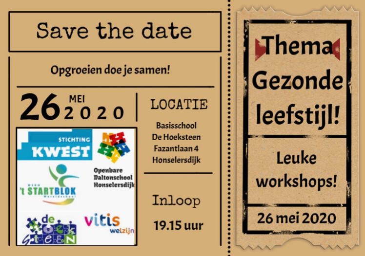 Hoeksteen's tweet photo. Zet deze datum alvast in uw agenda!! https://t.co/WmAKX2nO7g