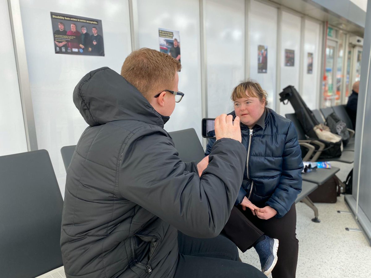 PoliceScotland's tweet photo. Disability hate crime is never acceptable - If you believe you have been targeted because of a disability or you witness someone else being targeted report it. 

We will do all we can to help and support you to report hate crime. #DontTolerateHate! 

https://t.co/KtnEmX6uCg https://t.co/uoE2ke5up3